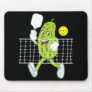 Pickle Playing Pickleball - Funny Pickleball Paddl Mouse Pad