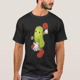 Pickle Playing Pickleball T-Shirt