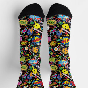 😍Pickle POW! Crew Socks