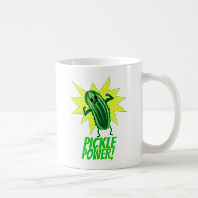 Pickle Power! Coffee Mug (Right)