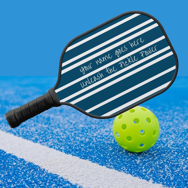 Pickle Power Pickleballer player powerful play Pickleball Paddle (Creator Uploaded)