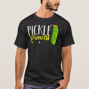 Pickle Princess Dill Pickle Cucumber T-Shirt