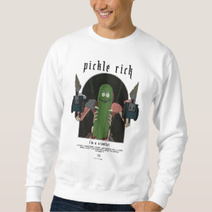 Pickle Rick - I'm A Scientist Quote Graphic Sweatshirt
