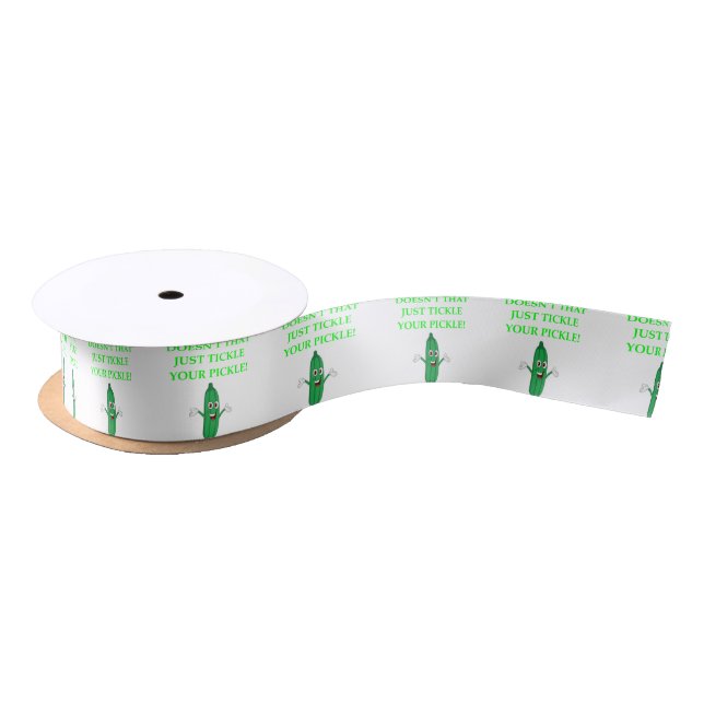 PICKLE SATIN RIBBON (Spool)