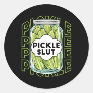 Pickle Slu Pickles Canning Food Pickle Classic Round Sticker