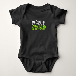 Pickle Squad Cucumbers Gherkin Baby Bodysuit