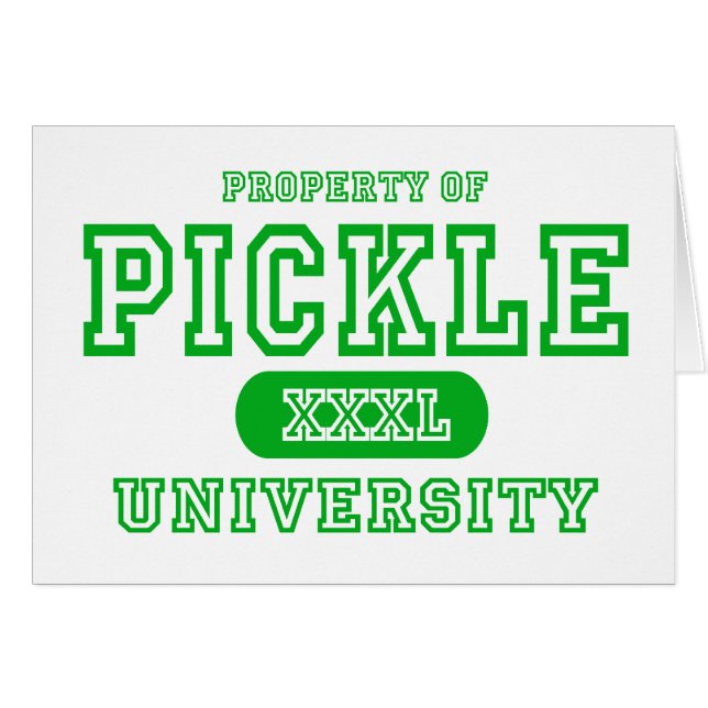 Pickle University (Front Horizontal)