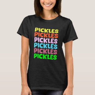 Pickle Vegetable Big Dill For Vegan Vegetarian T-Shirt