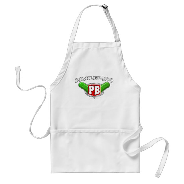 Pickleback Logo Standard Apron (Front)
