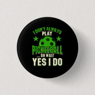 Pickleball 1 Inch Round Button