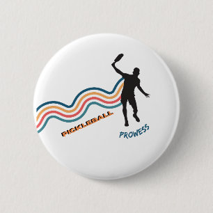 Pickleball 2 inch round button
