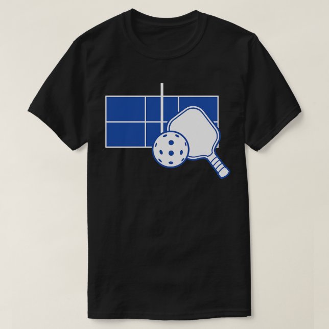 Pickleball 3 T-Shirt (Design Front)