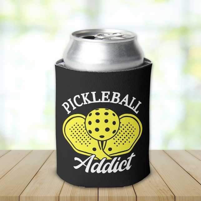 "Pickleball Addict – Perfect for Picklebal Can Cooler (Creator Uploaded)