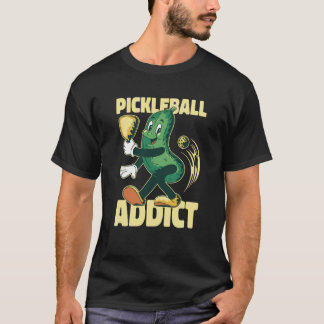 Pickleball Addict Pickle Pickleball Player Boys Gi T-Shirt