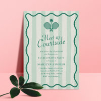 Pickleball Aesthetic Elegant Bachelorette Party