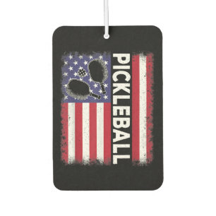Pickleball American Flag Funny Pickleball Lover Vi Air Freshener
