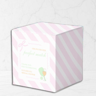 Pickleball and Prosecco Bridal Shower Favor Box