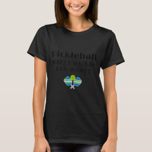 Pickleball art for men women pickle ball lover T-Shirt