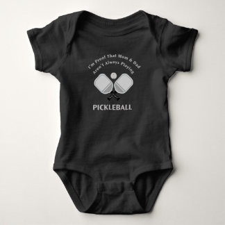 Pickleball Baby Jersey Bodysuit