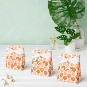 Pickleball Ball, Orange Pickleball Balls on White Favor Box