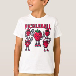 Pickleball & Berries Pickleball & Berries Funny T-Shirt