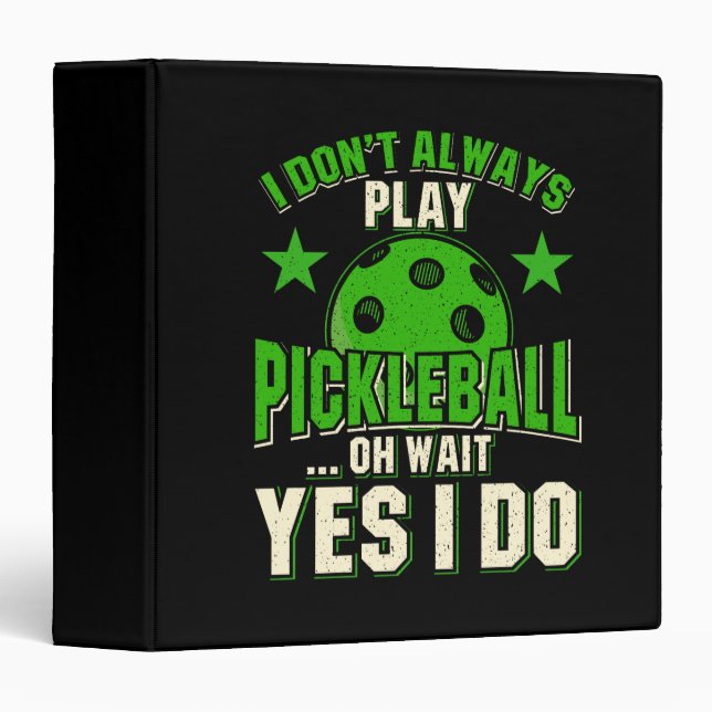 Pickleball Binder (Front/Spine)