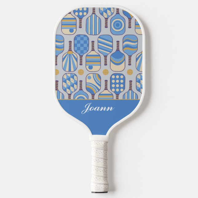 Pickleball Blue Paddle (Front)