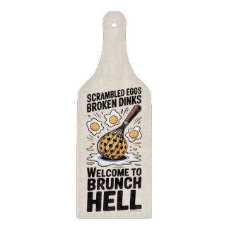 Pickleball Broken Dinks Kitchen Chaos Cutting Board