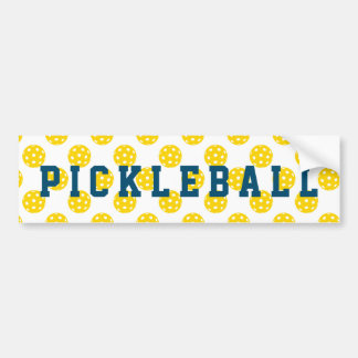 Pickleball Bumper Sticker