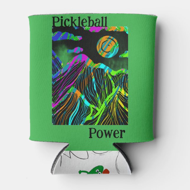 Pickleball Can Cooler (Front)