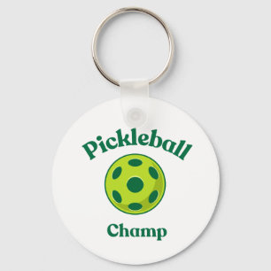 Pickleball Champ Keychain