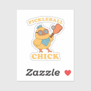 Pickleball Chick - retro