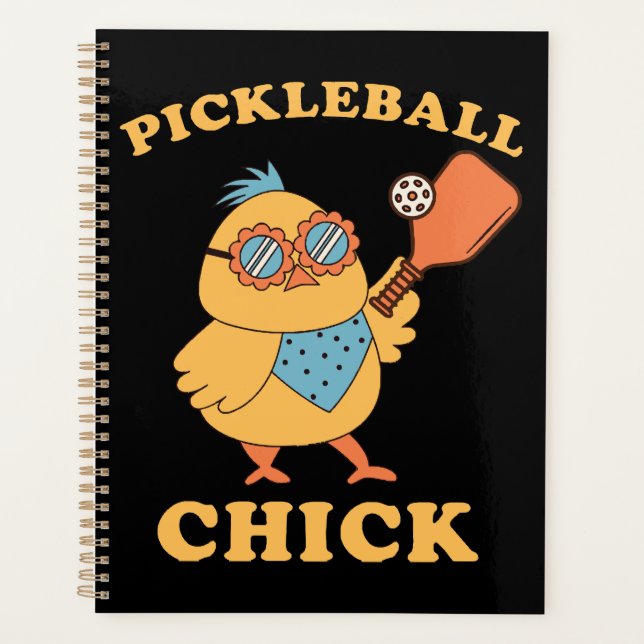 Pickleball Chick - rétro (Devant)
