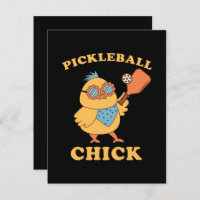Pickleball Chick - retro
