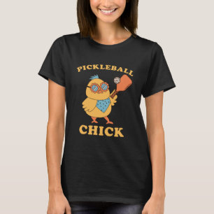 Pickleball Chick - retro T-Shirt