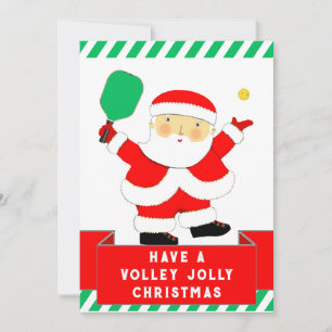 Pickleball Christmas Holiday Card