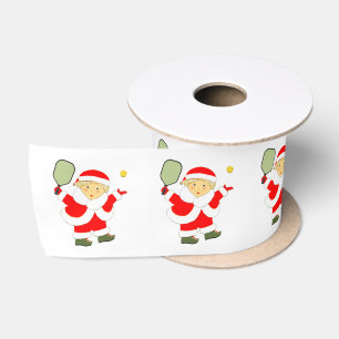 Pickleball Christmas Holiday Gifts Satin Ribbon