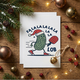 Pickleball Christmas Invitation