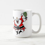 Pickleball Christmas Joy Santa Paddle Red Ball Coffee Mug<br><div class="desc">Christmas Joy is spelled with a candy cane, a red pickleball, and a joyful Santa with a pickleball paddle. Personalize for your pickleball court rec league players, or your favourite pickleballer. Fun pickleball-themed Christmas ornament for yourself, your pickleball-loving friend, mom, dad, uncle, aunt, brother, sister, neighbour, grandpa, grandma, or work...</div>