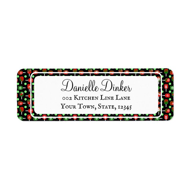 Pickleball Christmas Paddles Party Invites Cards  (Front)
