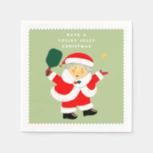 Pickleball Christmas Party Napkin