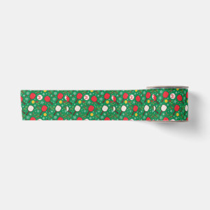 Pickleball  Christmas themed Satin Ribbon
