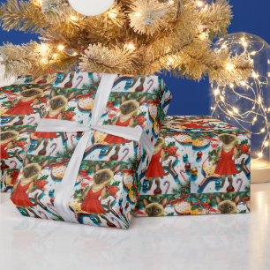 Pickleball Christmas themed  Wrapping Paper