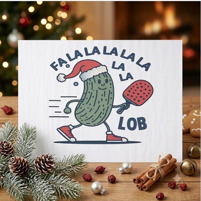 Pickleball Christmas Tissue Paper (Creator Uploaded)