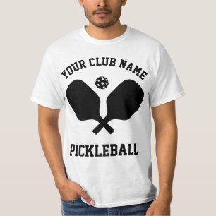 Pickleball Club Custom Name T-Shirt