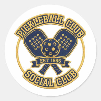 Pickleball Club Est. 1965 Sticker - Vintage Retro