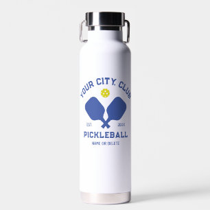 Pickleball Club Team Player Custom Pickler Gift Water Bottle