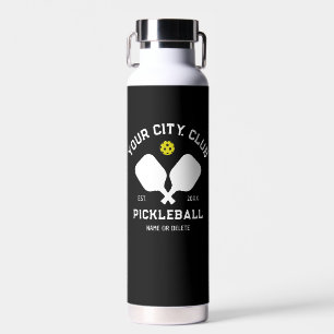 Pickleball Club Team Player Custom Pickler Gift Water Bottle