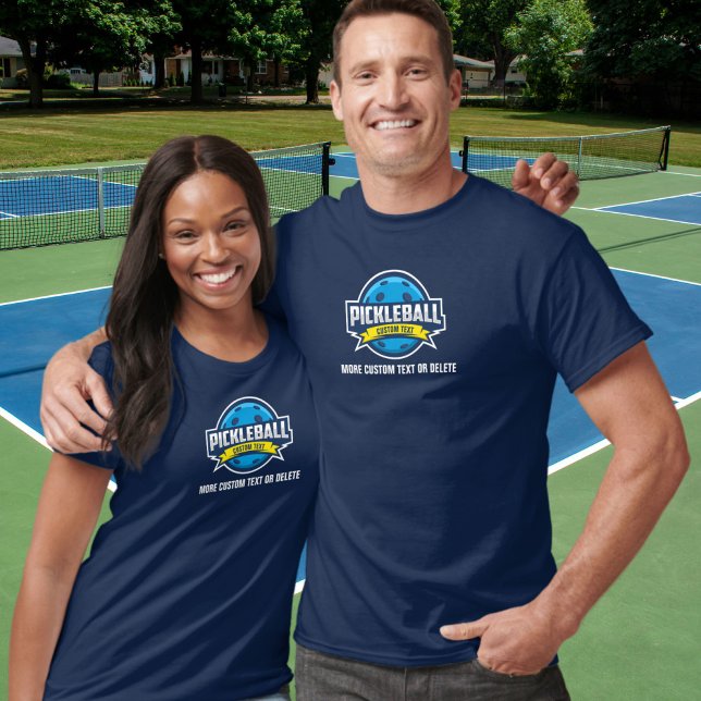 Pickleball Club Team Player Tournament Custom T-Shirt (Creator Uploaded)