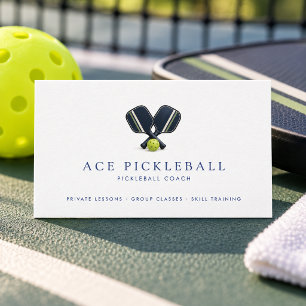 Pickleball Coach Business Card